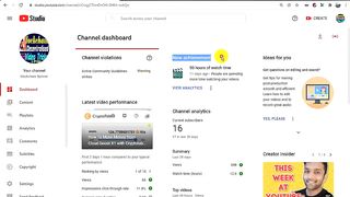 How To New Achievement 50 hours of watch time Complete on New Youtube Channel