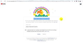 HIVE POST RESTEEM - How To Create Your Youtube New Channel Name