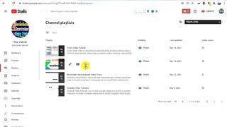 How To Remove Description from Youtube Video Playlist on Blockchain Spinner Youtube Channel