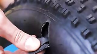 Making Airless Tires Bicycle ???? -- Wait for last look -#youtubeshorts.