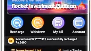 Rocket 24 new app for online earnings invitation code 298998