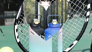Gradient Sports Water Bottle with Large Capacity and High Temperature Resistance