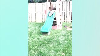 Funny Babies Playing Slide Fails - Cute Baby Videos 7