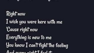 Right now song lyrics