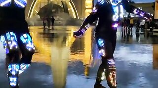 A rousing shuffle dance on the street and at home