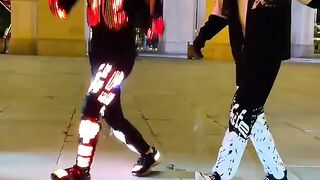 A rousing shuffle dance