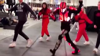 A rousing shuffle dance 23