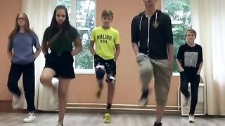 A rousing shuffle dance 30