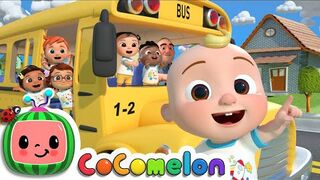 Wheels On The Bus (School Version) | CoComelon Nursery Rhymes & Kids Songs