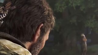The Last Of Us Part 1 - Joel Teaches Ellie How To Use A Rifle Scene.