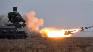 Missile System That Downed A US Fighter To Target Russian Ships Firing Kalibr Missiles