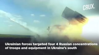 Ukraine Kills 40 Russian Troops In Kherson, Putin’s Missiles Hit Kharkiv, HIMARS Rockets Hit Donetsk