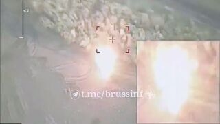 Wagner artillery and MLRS strikes in the Bakhmut area