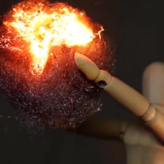 Как горит сталь. Как горит сталь