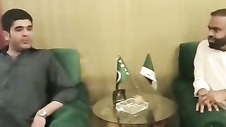 With Pir Ismail Shah Rashidi and Dr Pyaro Khan Phulpoto