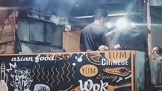 Wok on vehicle
