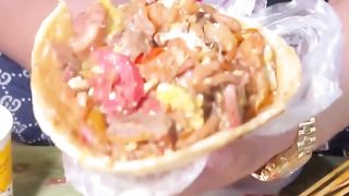 Have you ever seen a burrito as thick as a thigh?