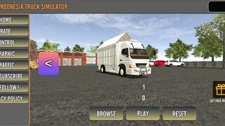 Driving a truck