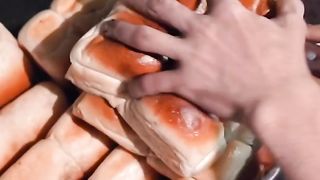 Egg bun kebab