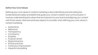 Crafting a Mission Statement to Inspire A Remarkable Editorial Vision