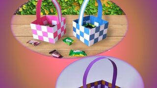 Small basket of flower