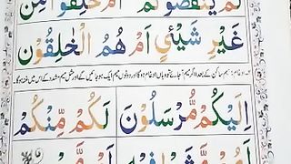 Noon Mushaddad & Meem Mushaddad ( Noorani Qaida  )
