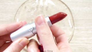 Christmas Edition Slime Mixing with Makeup! Mixing Lipstick Slime! Satisfying Video! compilation #28