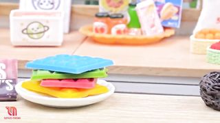 Satisfying Miniature Rainbow Cake Decorating????l Best Of Tiny Rainbow Cake Recipe By Yummy Bakery