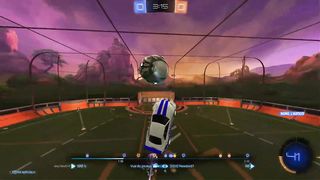 J'ai fais 2 freestyle sur rocket league