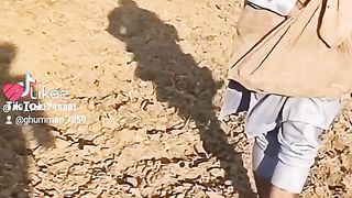 Gao main khati ka kam krtay howay