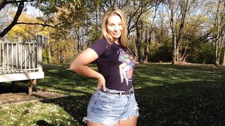 Olivia Jensen DIY Distress Jeans for Curvy Figures