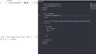 dynamic component di vue