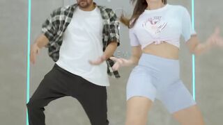 Noora fatehi and Rejit Dev new trending dance video.