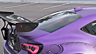 INCREDIBLE SUBARU IN PURPLE