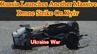 Russia launches massive drone strike on Kyiv