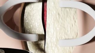 Tracheostomy procedure 3D animation 2