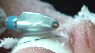 The process of making a prosthetic eye (artificial eye) that is more interesting and beautiful the more you look at it