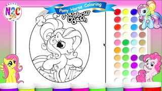 Unleash Your Creativity: Coloring a Cute Pony in Pastel Shades