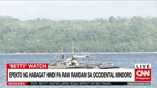 Epekto ng habagat hindi pa raw ramdam sa Occidental Mindoro