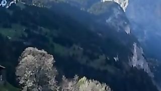 Best hike above Lauterbrunnen #switzerland #nature #travel #lauterbrunnen #spring #shortsvideo.