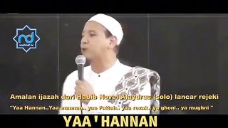 Ijazah dari habib novel alaydrus