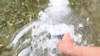 Watching underwater through a lens is truly a wonderful world