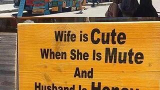 Challenge not to lough .very funny husband's & wife's funny video