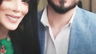 الإعلامي العراقي #نزار_الفارس يعلن خطوبته على #حورية_فرغلي..