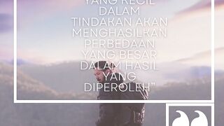 perubahan kecil   {small changes}