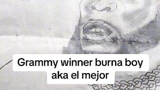 Grammy winner burna boy ????