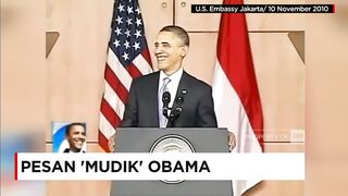When President Barack Obama returned home to Indonesia
