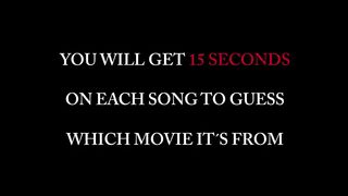 BLIND TEST MOVIE THEME SONG QUIZZ