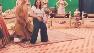 Joining Forces with the Master for an Epic Dance Showdown