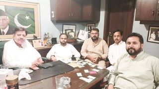 Meeting With Sardar Raheem General Secretary #PMLF